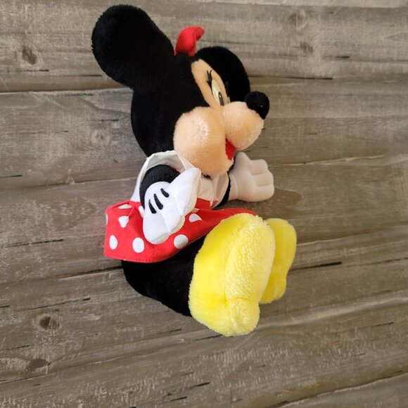 Disneyland Walt Disney World Minnie Mouse Plush Toy 8" - Picture 8 of 10